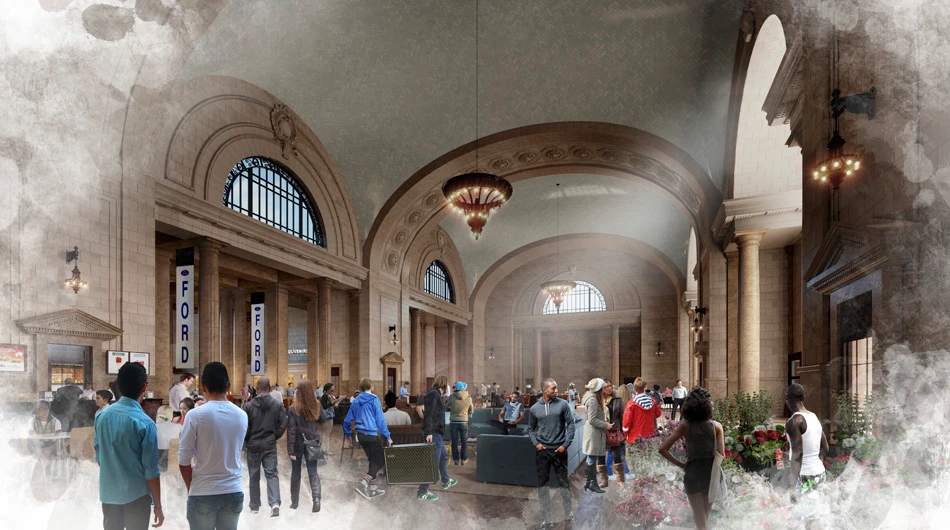 Ford takes Detroit rail station back to autonomous future