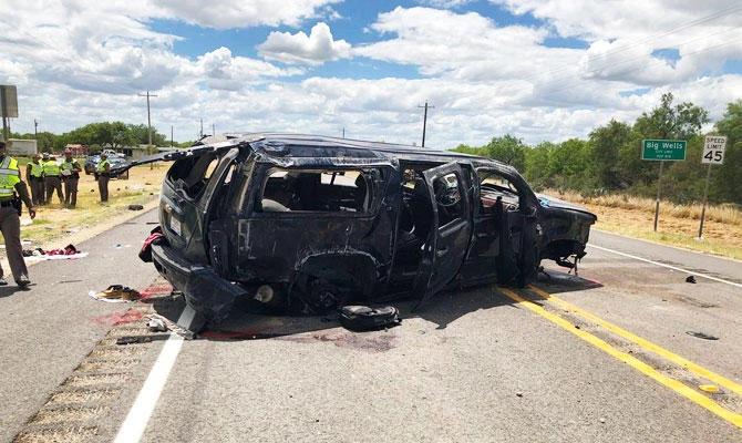 Five dead following US Border Patrol car chase in Texas