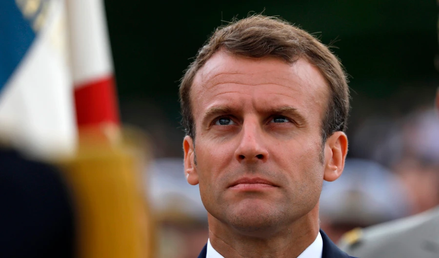 Macron and Merkel will discuss a separate budget for the 19 countries that share the single currency but much smaller than he wanted. (AFP)