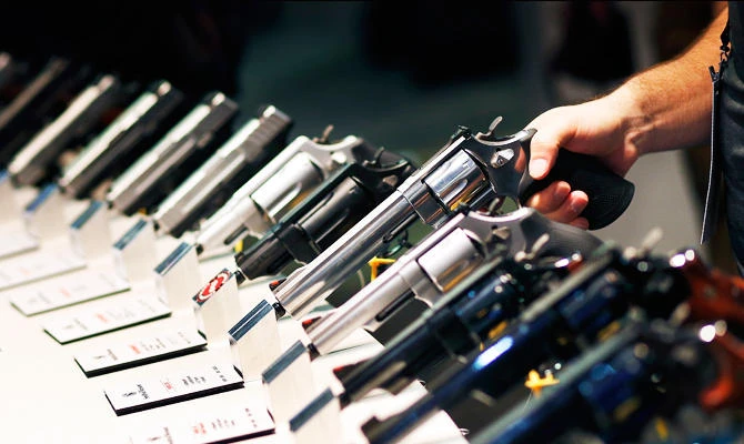 The report said the numbers include legal and illegal firearms in civilian hands. (AP)