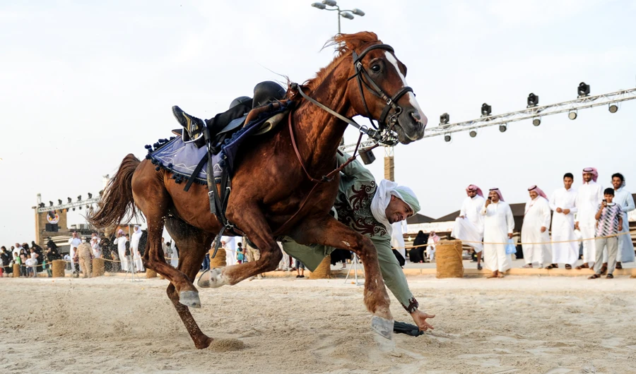 Events are planned across the country to accompany the Souq Okaz festival. (AFP)