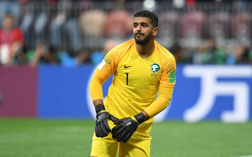 Saudi Arabia goalkeeper Abdullah Al-Mayouf said he was ready for the Uruguay challenge. (AFP)