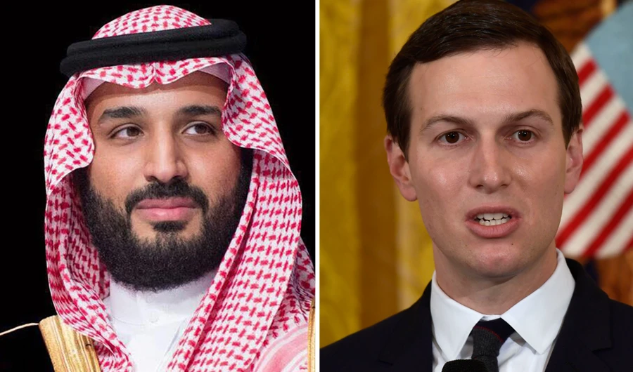 White House adviser Kushner, Saudi crown prince meet on Middle East