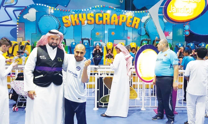 Officials from the ‘Hospitality Board’ and ‘Smile’ celebrated Eid Al-Fitr with orphans in Riyadh.