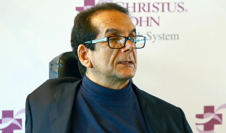 This is the final verdict, my fight is over, wrote Krauthammer on June 8. (Corpus Christi Caller-Times via AP)