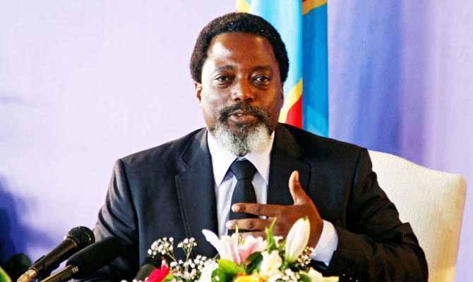 Democratic Republic of Congo's President Joseph Kabila addresses a news conference at the State House in Kinshasa, Democratic Republic of Congo January 26, 2018. (REUTERS)