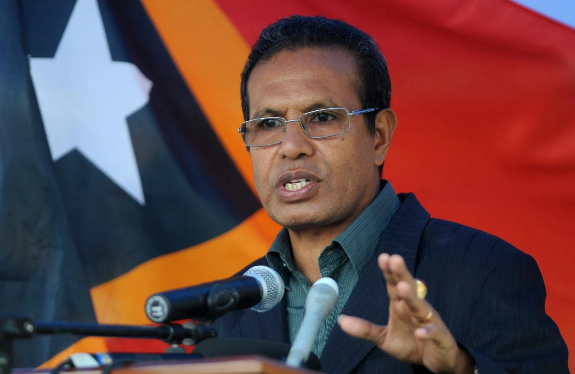 Taur Matan Ruak — which means “Two sharp eyes” — was a commander in the East Timorese resistance before becoming chief of the newly independent nation’s army. (AFP)
