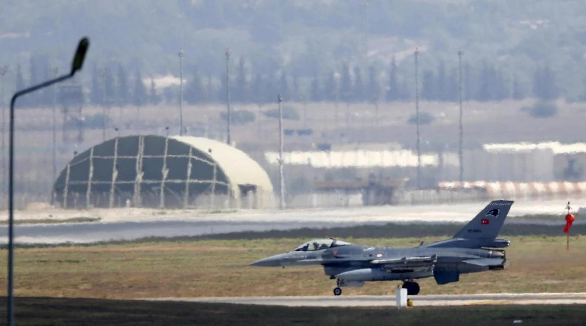 The Turkish military said it carried out air strikes in northern Iraq on Friday, killing 15 Kurdish militants. (Reuters)