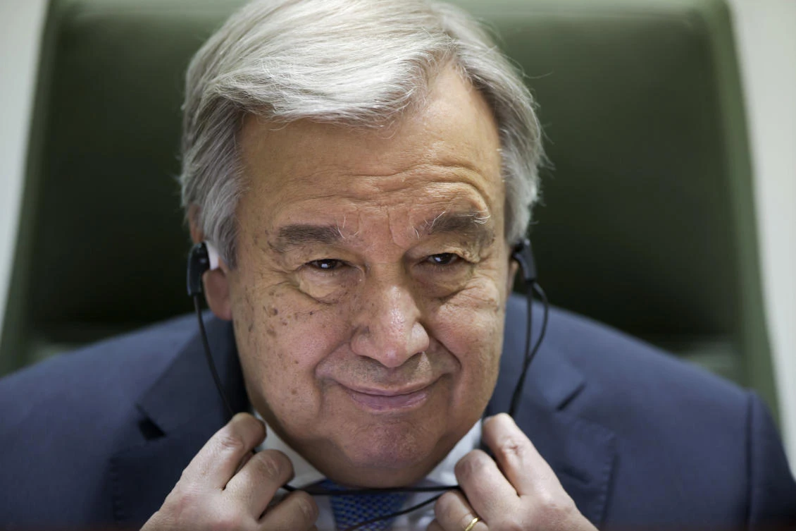 UN chief to meet with US secretary of state