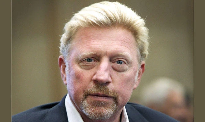 Former German tennis player Boris Becker. (AFP)