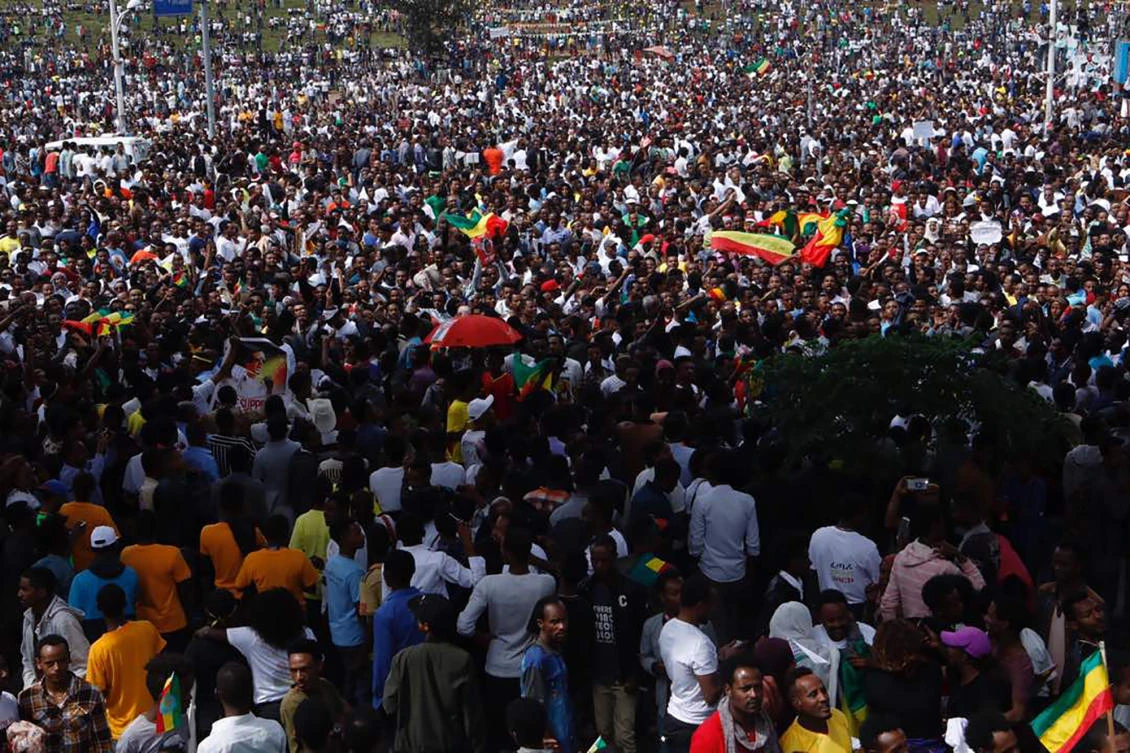 Grenade attack caused blast at rally for Ethiopian prime minister: chief of staff