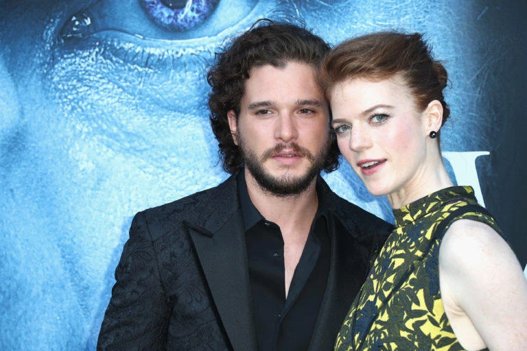 ‘Game of Thrones’ co-stars Kit Harington, Rose Leslie wed