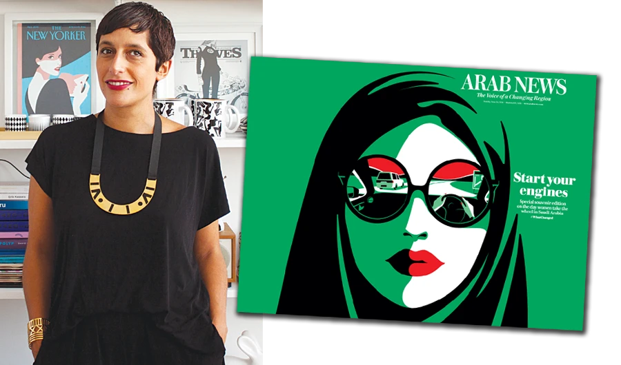 Malika Favre: Artist who put Saudi women in the driver’s seat