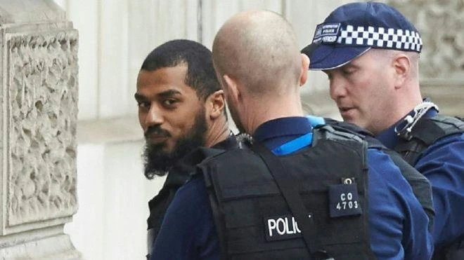 During the trial of Khalid Ali, prosecutors said only the intervention of armed officers prevented a "murderous assault on politicians, police or the military." (AFP/Getty)
