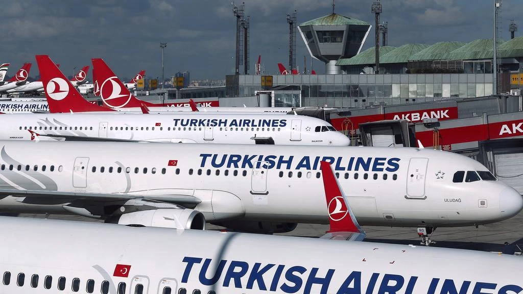 Turkish Airlines said in May that it had a loss of 314 million lira ($67.98 million) in the first quarter of the year. (Reuters)