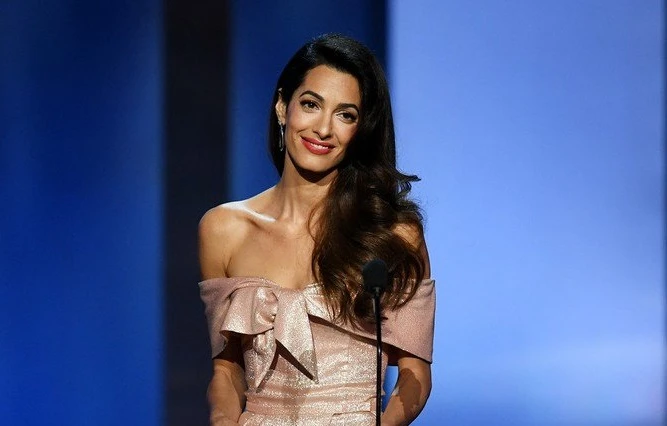 Amal Clooney speaks onstage during the American Film Institute's 46th Life Achievement Award Gala Tribute to George Clooney at Dolby Theatre on June 7, 2018 in Hollywood, California.(File photo: AFP)