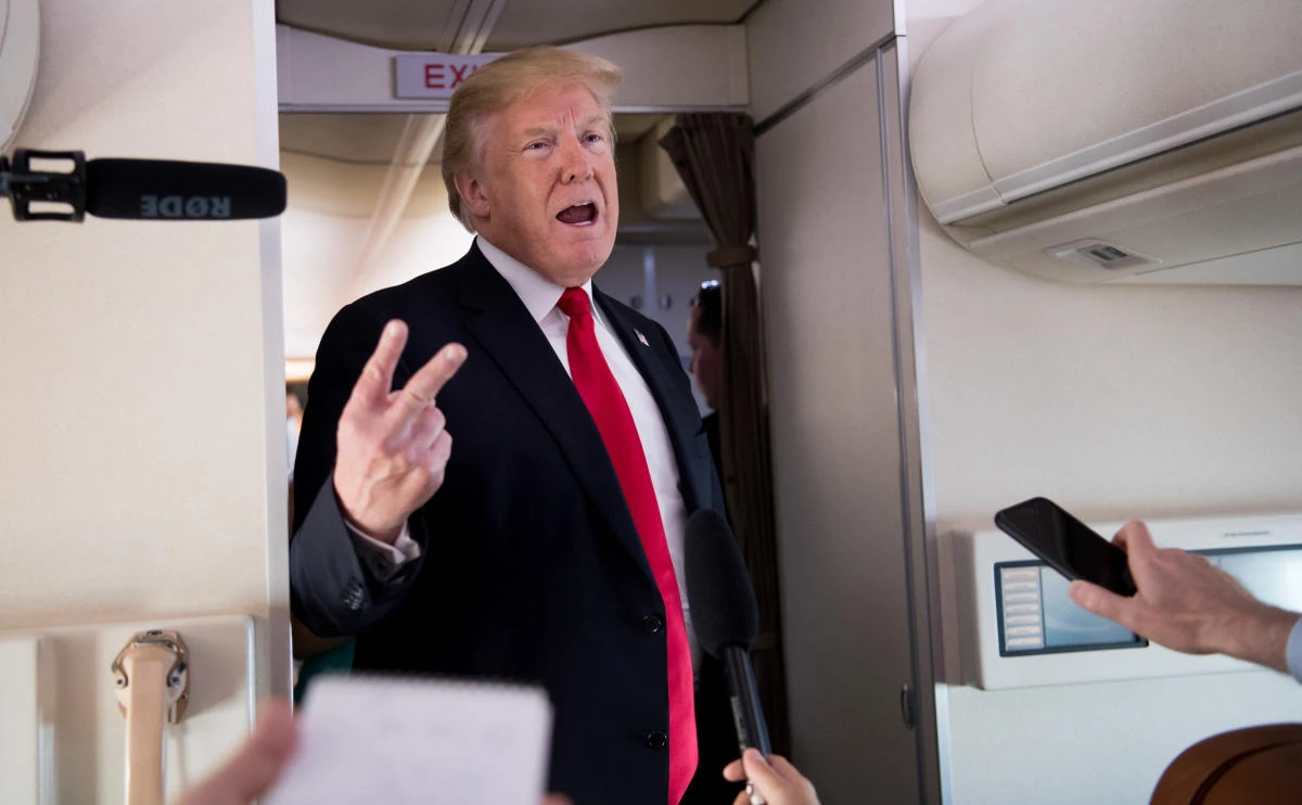 US comedian pranks Trump with call aboard Air Force One