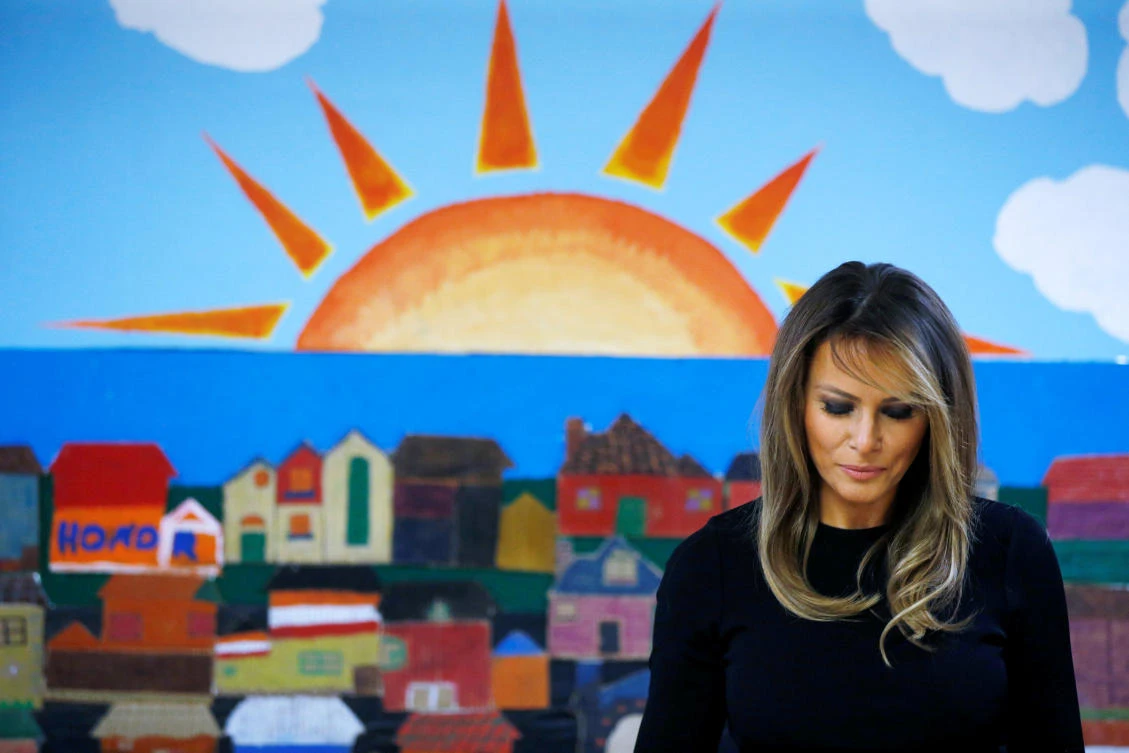 Melania Trump weighs migrant visits with husband’s policy