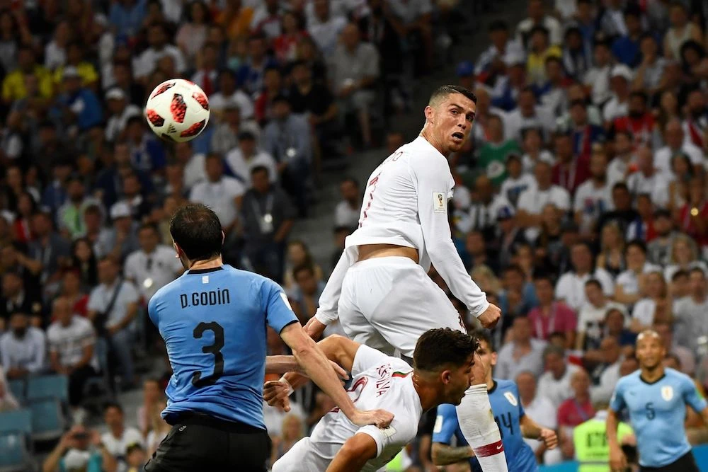 Edinson Cavani fires Uruguay into last eight as Portugal’s Cristiano Ronaldo dream ends