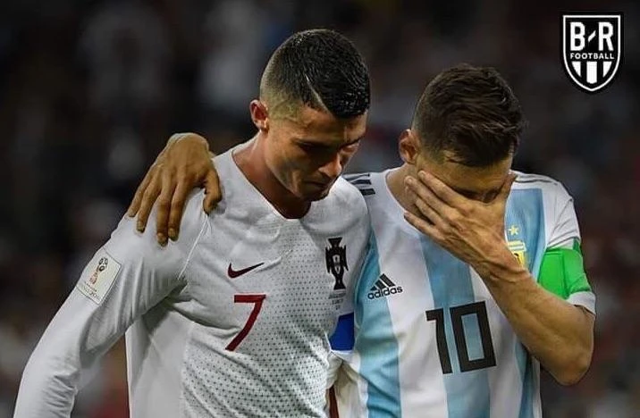 Egyptians could not stop cracking jokes about Cristiano Ronaldo and Lionel Messi exiting the World Cup. (Screenshot)