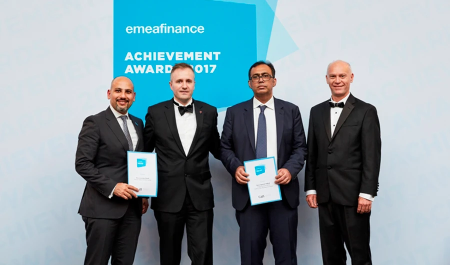 The awards were announced at the EMEA Finance Achievement Awards Charity Dinner held last month in London.