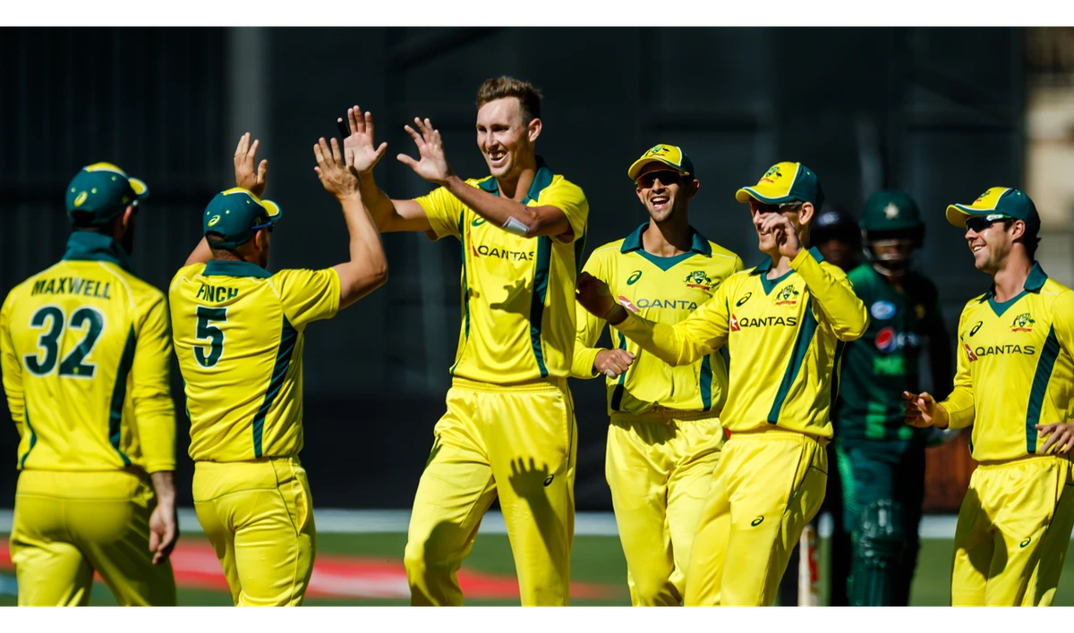 Australia’s Stanlake tears through Pakistan for easy win