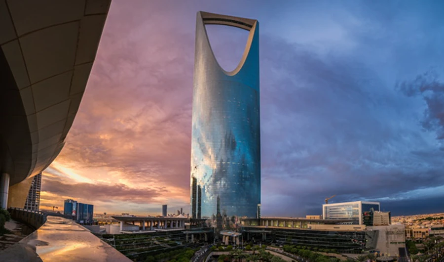 Four Seasons Hotel Riyadh is located in the Kingdom Centre