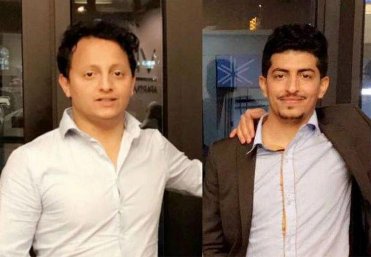 Theeb Al-Yami and Jaser Al-Rakah. (Image: Social media)