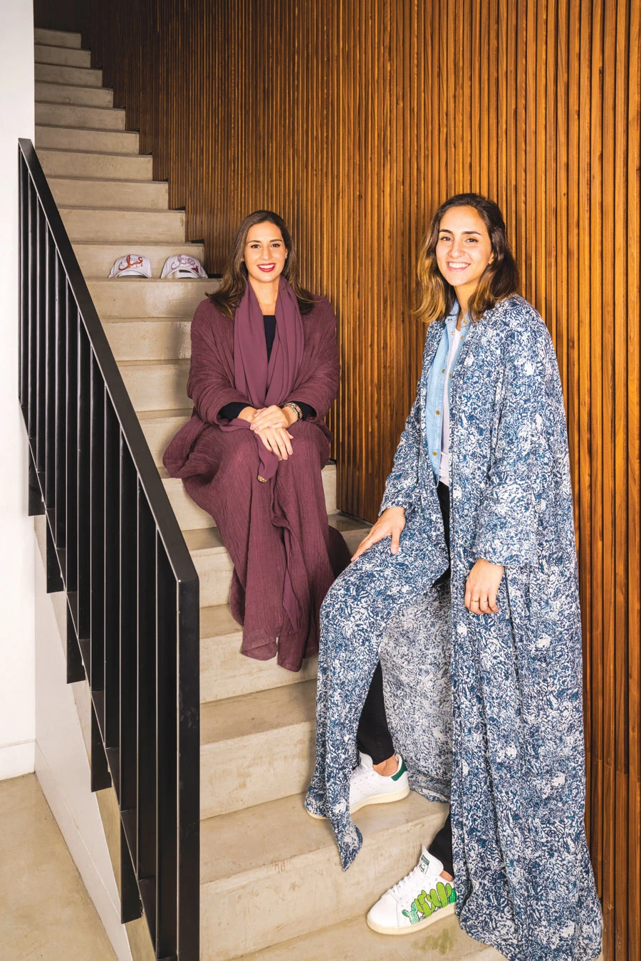Ramah Nassief and Yasmin Kaki. (AN photo by Ziyad Alarfaj)
