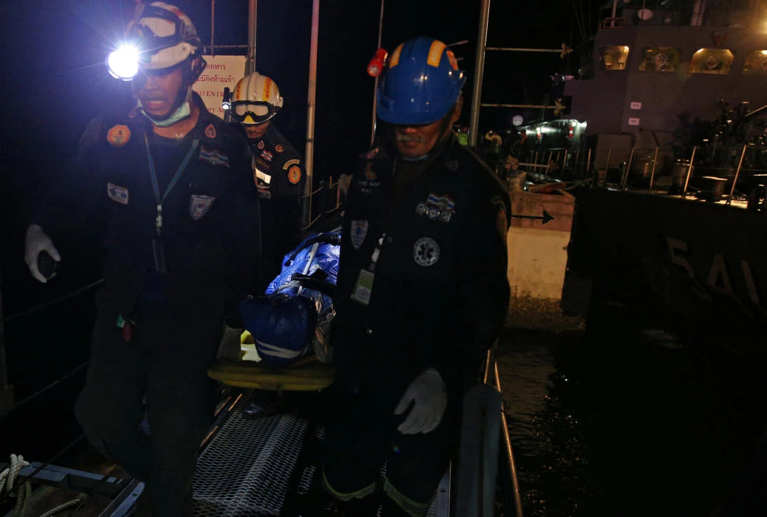 Heartbreaking scenes described in Thai boat sinking; 41 dead