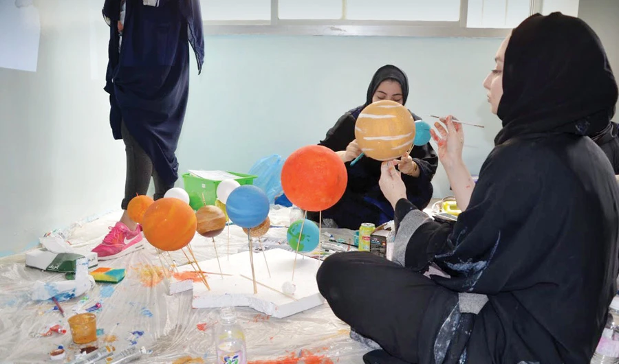 Ihyaa is a social initiative that focuses on school renovation projects in Jeddah’s poor neighborhoods. (AN photo)