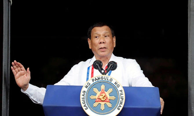 Philippine's President Rodrigo Duterte. (REUTERS)