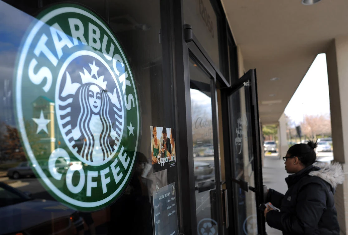 Environmental activists have been pressuring businesses such as Starbucks to ditch plastic straws because they can end up in the ocean and hurt marine life. (AFP)