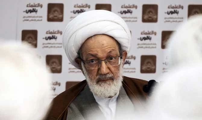 Isa Qassim. (AFP)