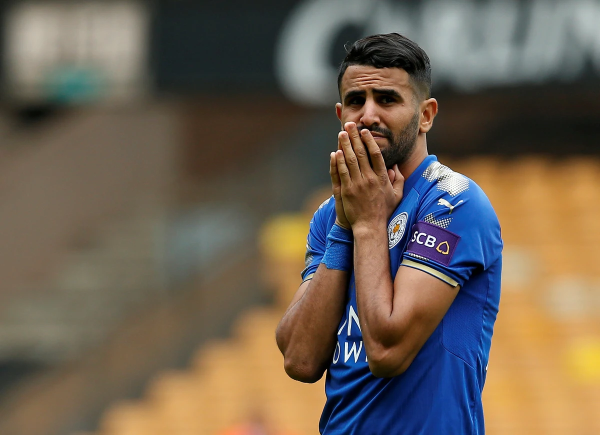 Mahrez is joining the Premier League champions Man City for £60m. (Action Images via Reuters)