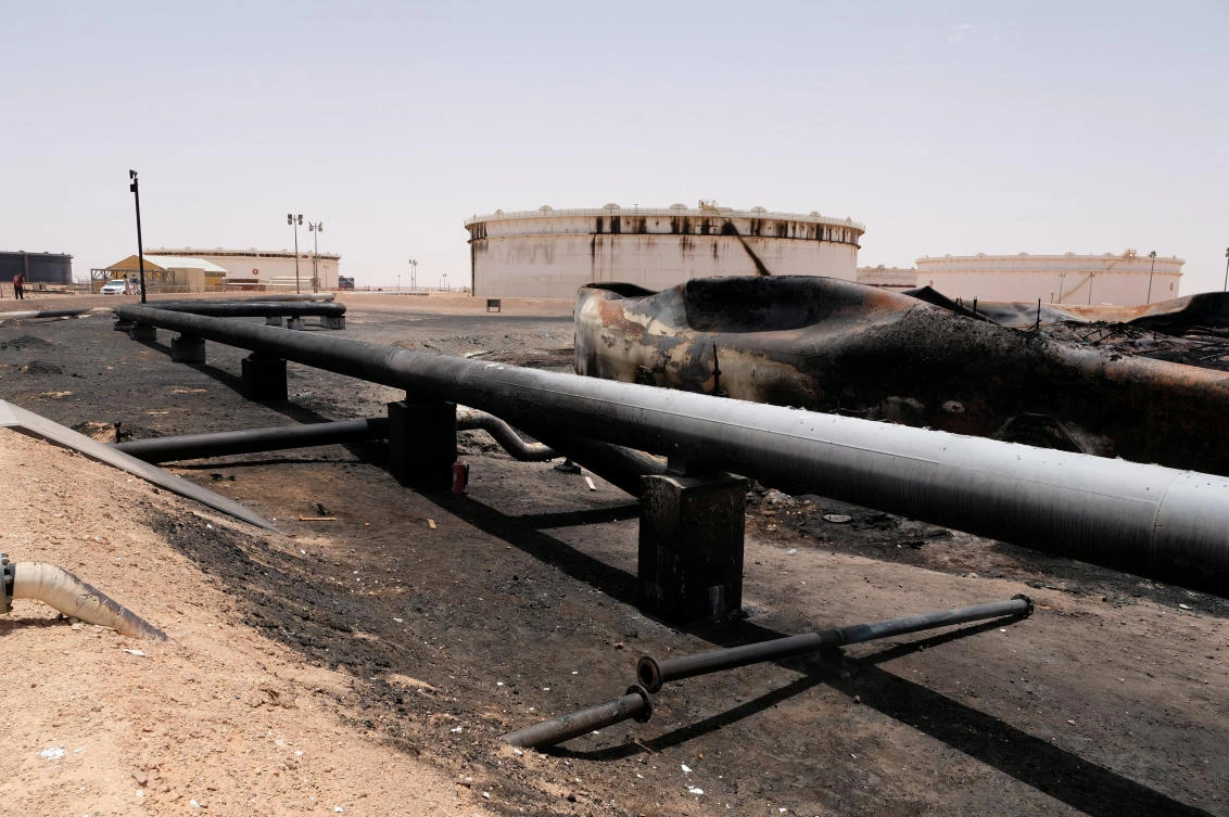Libya’s announcement that four export terminals including Ras Lanuf, above, were being reopened was one of the catalysts for a correction, analysts say. (Reuters)