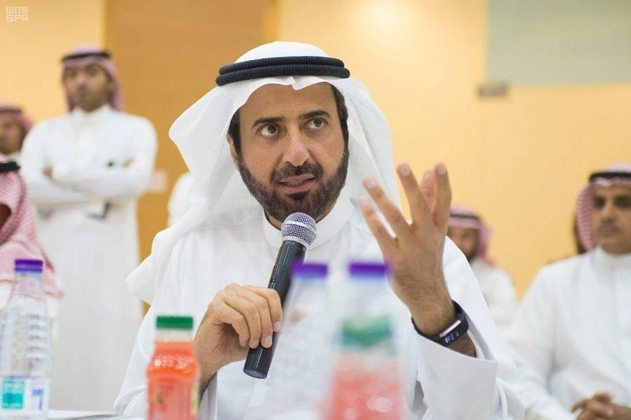 Saudi Arabia’s Minister of Health Tawfiq bin Fawzan Al-Rabiah visited several health care institutions and development projects in Qassim on Thursday. (SPA)
