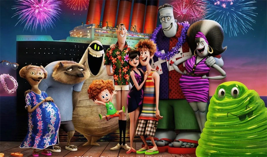 “Hotel Transylvania 3” revolves around Dracula and his family, who take a vacation on a cruise ship. (Sony Pictures)