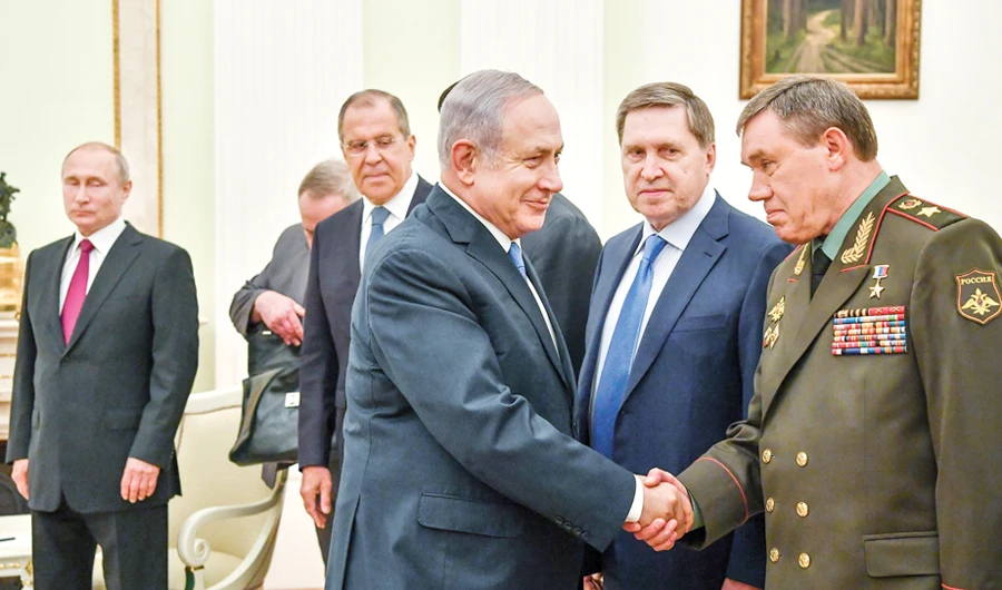 Israel is seeking Russia’s help to get Iran to remove its forces from Syria. (AP)