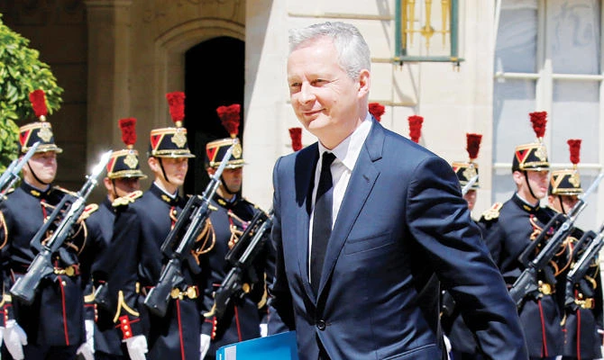 Europe needs to react quickly and protect its economic sovereignty, says French Finance Minister Bruno Le Maire. FIle/Reuters