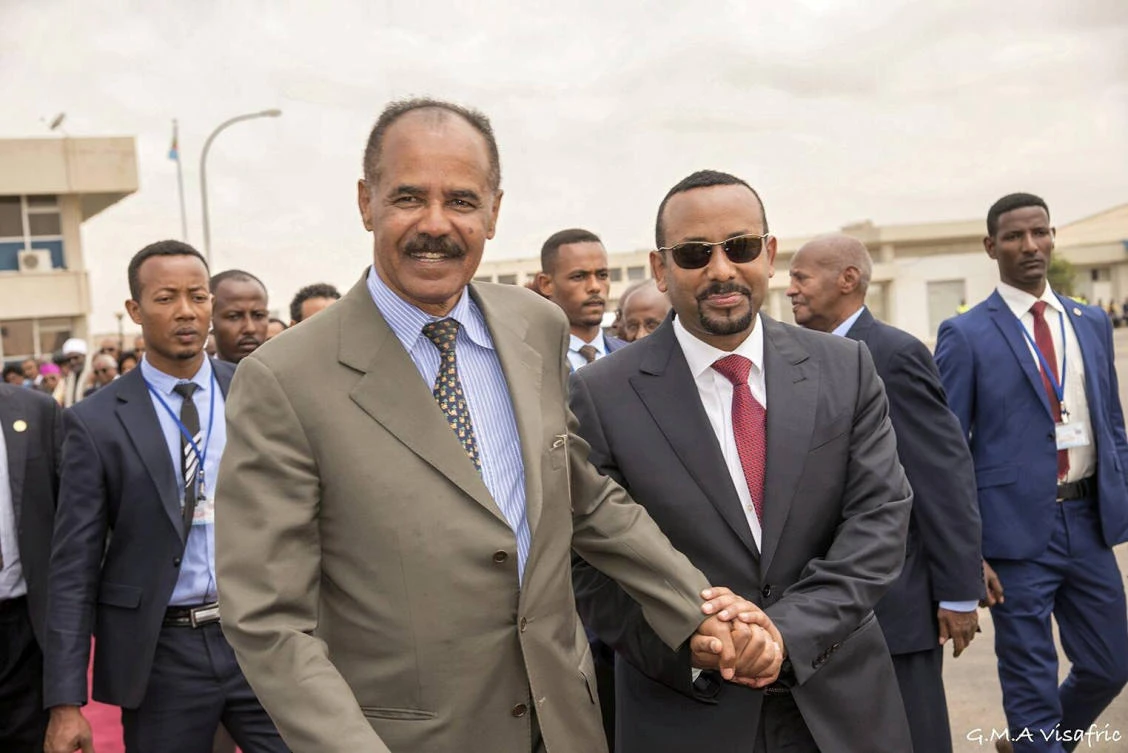 Eritrea’s leader visits Ethiopia as dramatic thaw continues