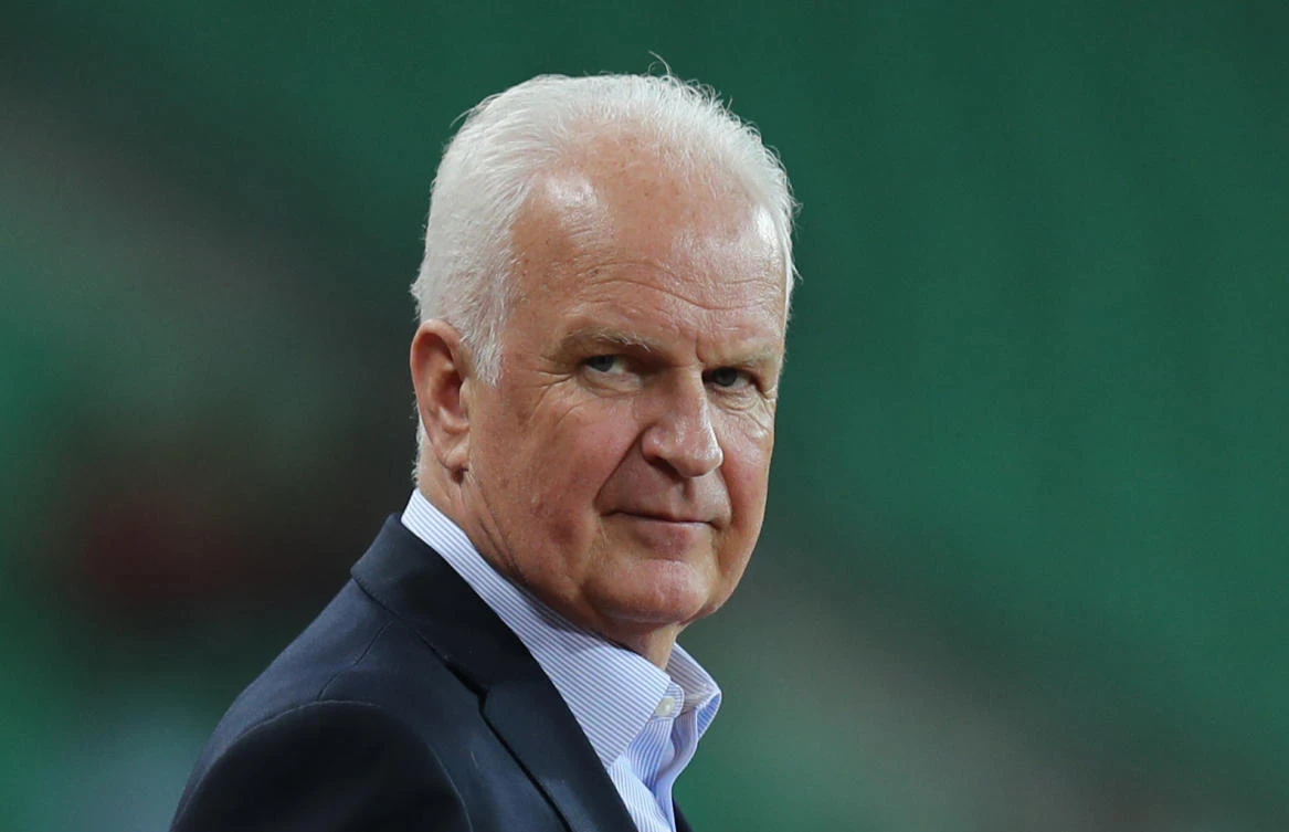 Syria boss Bernd Stange has sights set on making country smile