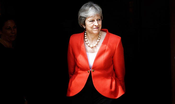 Britain's Prime Minister Theresa May. (AFP)