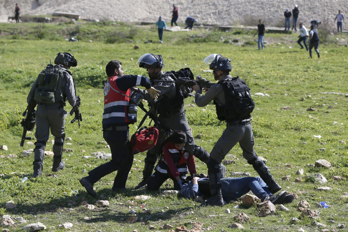 The legislation has been dubbed the ‘Breaking the Silence’ law, a reference to the Israeli group of that name which collects and publishes testimony from Israeli veterans about the military’s treatment of Palestinians in the occupied West Bank and during conflicts with militants in Gaza. (AFP)