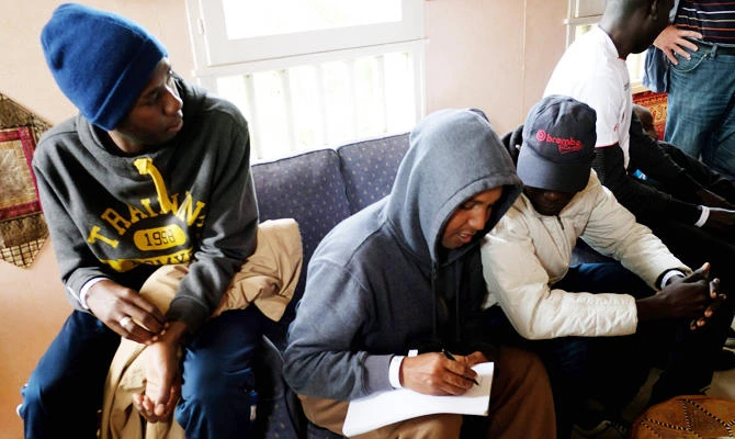 Migrant workers in Lebanon and much of the Middle East work under the kafala sponsorship system. (AFP)