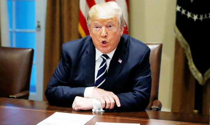 US President Donald Trump. (REUTERS)