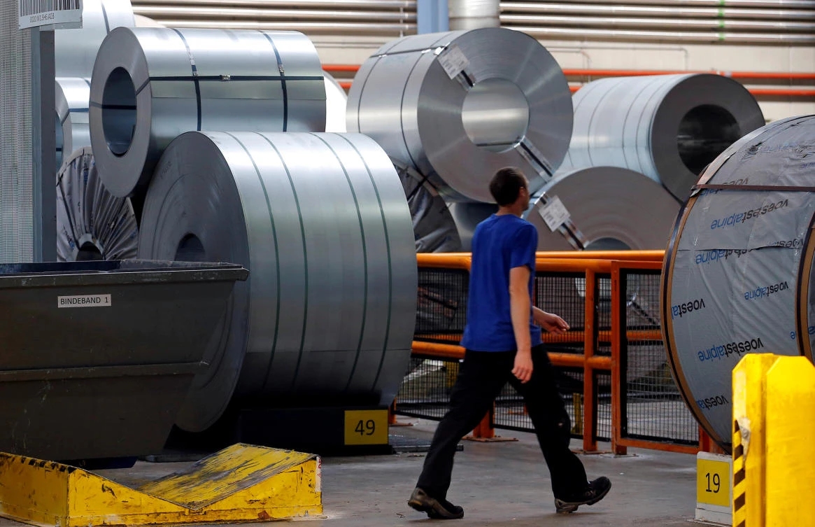 EU manufacturers of the products ranging from hot and cold rolled sheets, plates, coated steel and tubes include ArcelorMittal, Voestalpine and Tata Steel. (Reuters)