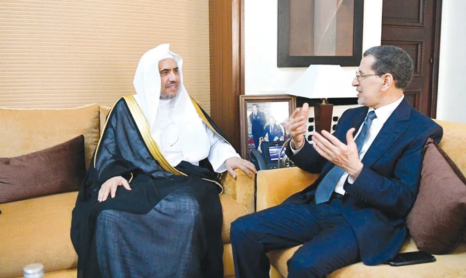 Muslim World League chief, Morocco leader issue warning on extremism