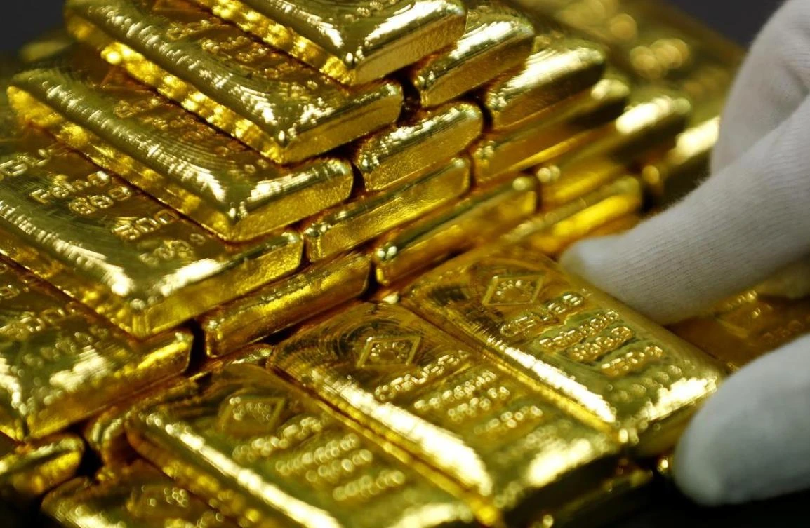 “Gold market is just following the US dollar, the dollar is strong so it’s pushing the market down,” said Ronald Leung, chief dealer at Lee Cheong Gold Dealers in Hong Kong. (Reuters)