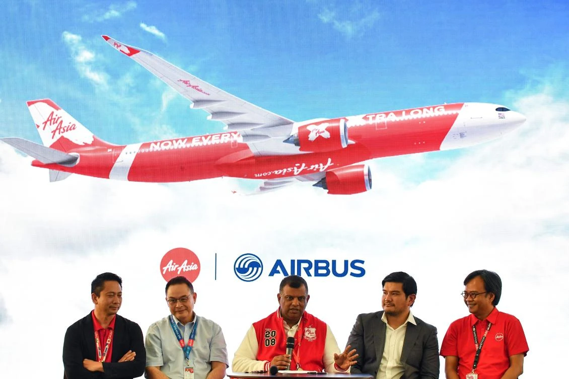 AirAsia lifts order of Airbus planes to 100 long-haul jets